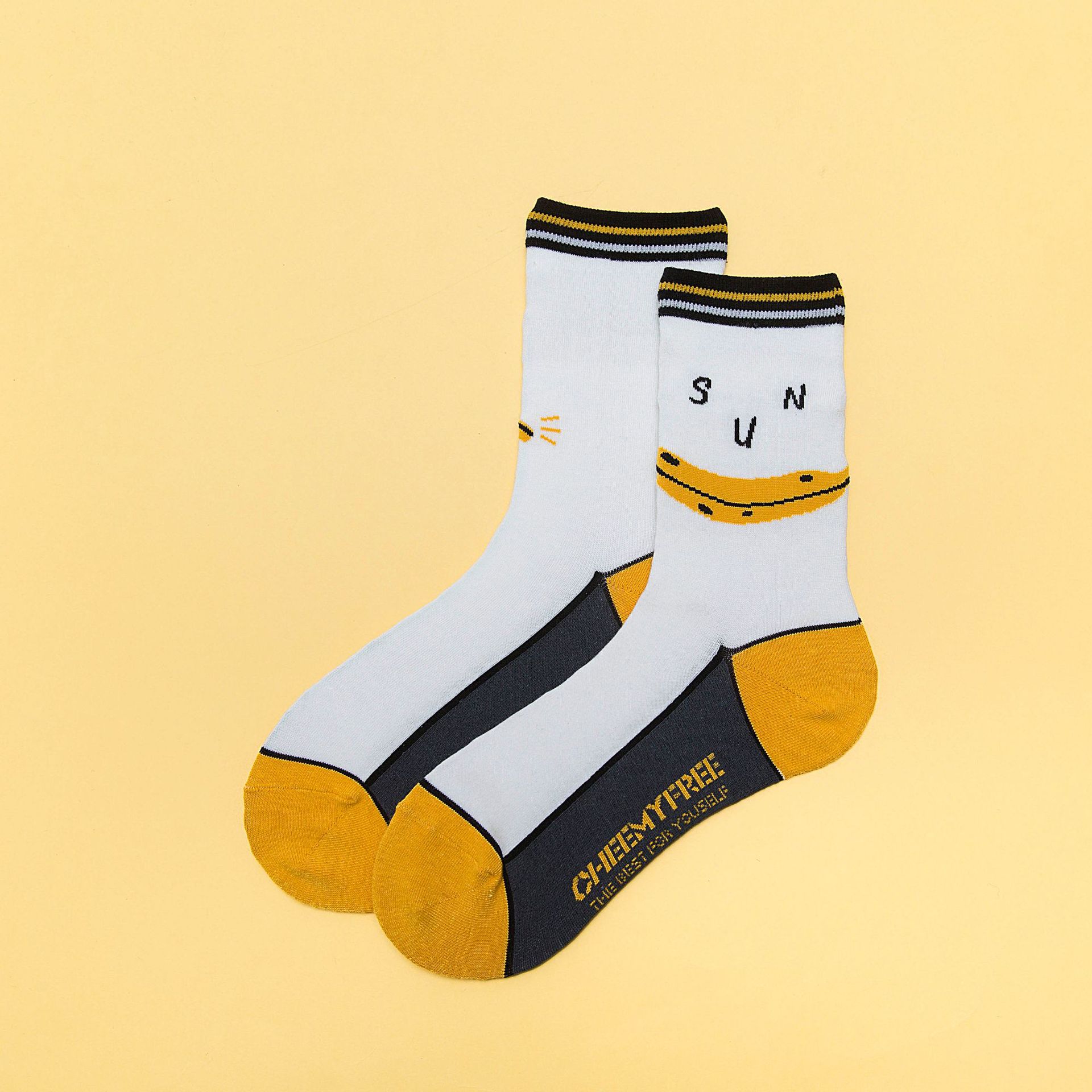 Title 7, Socks Womens Trendy Cartoon Personality Creat...