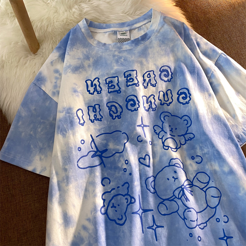 Title 4, New Harajuku Style Short-Sleeved T-Shirt Women