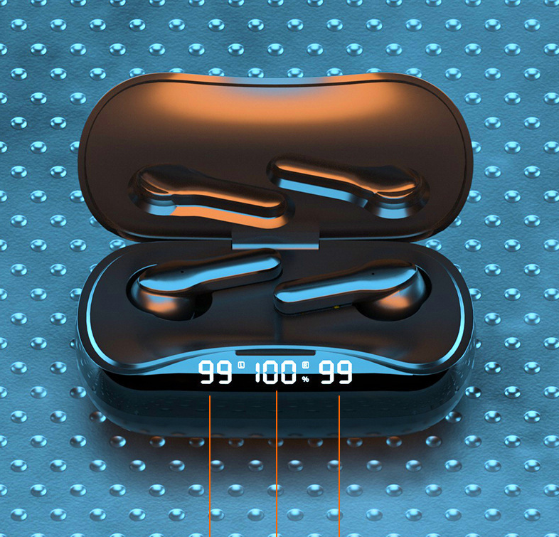 Wireless Bluetooth Headset, Triple Display Large-capacity Charging Compartment - Image 4