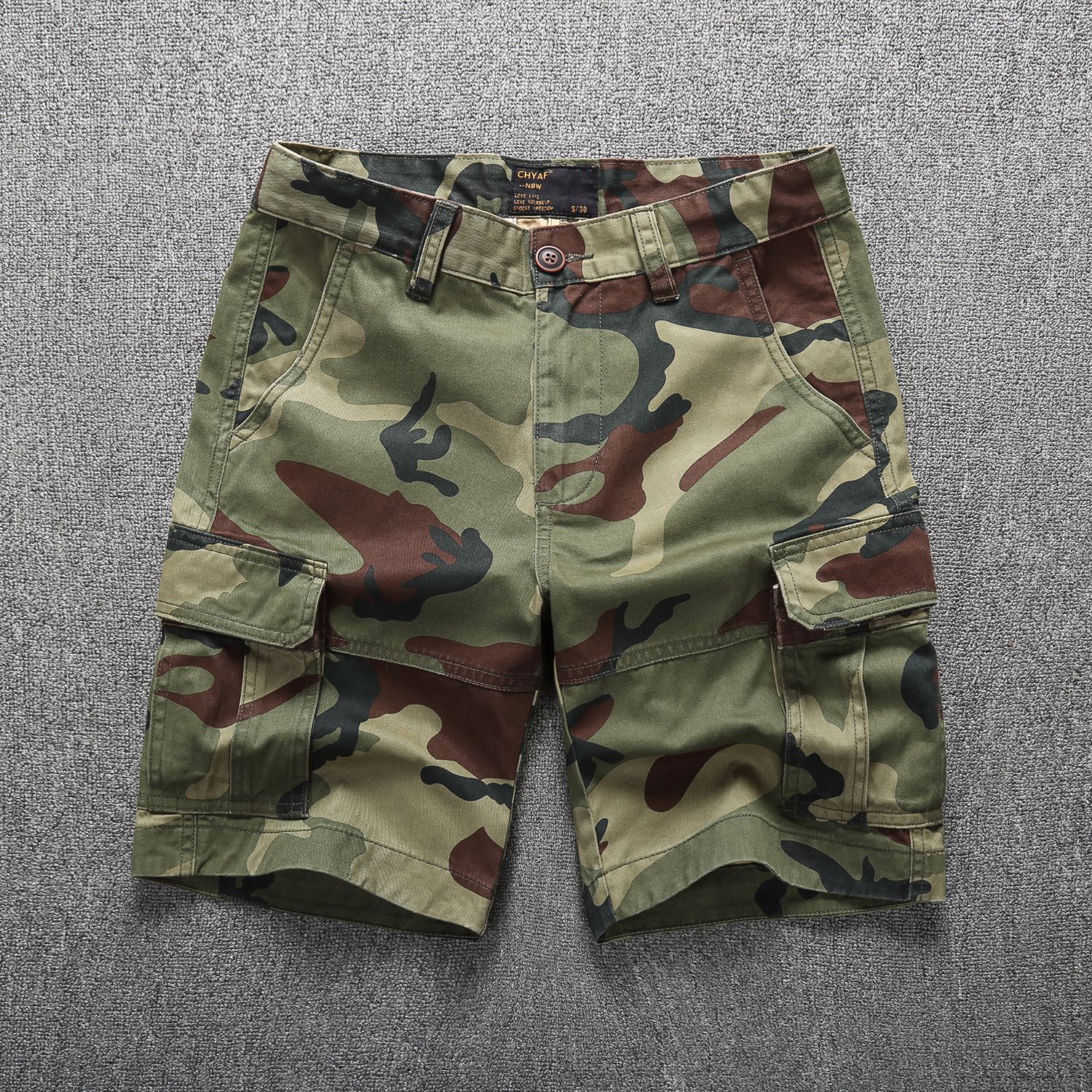 Title 6, Straight Workwear Shorts Sports Five-point Pant...