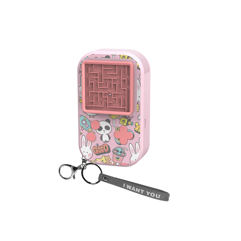 Graffiti Leafless Maze Game Fan (Pink-USB)