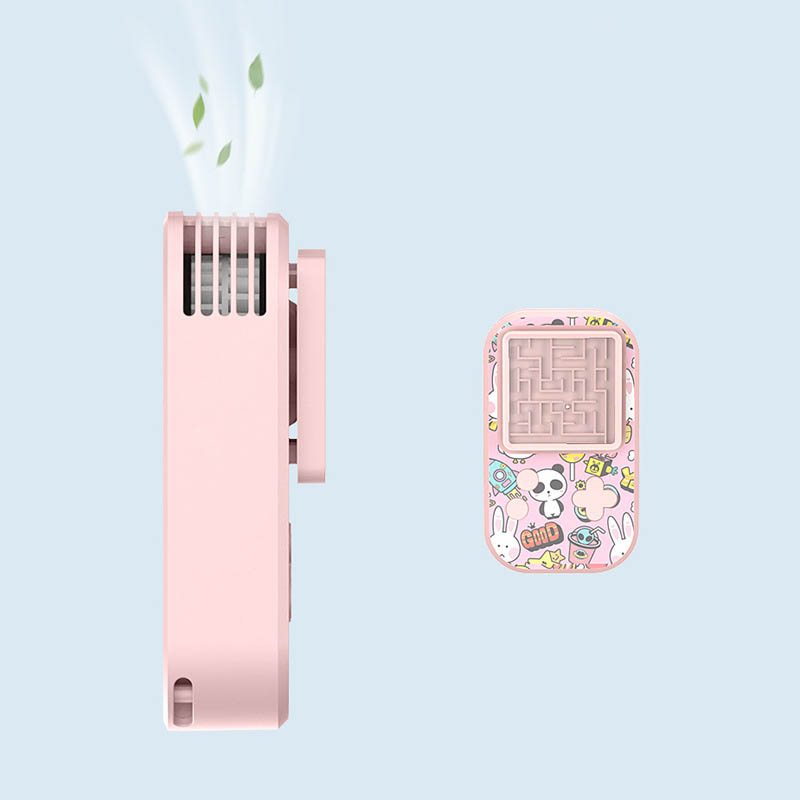 Graffiti Leafless Maze Game Fan (Pink-USB)