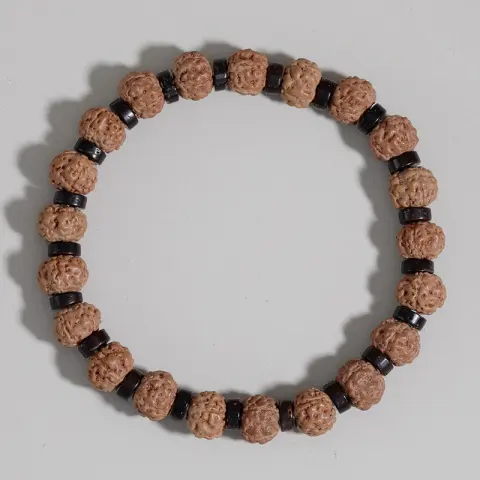 New Product Agate Beaded Bracelet Volcanic Stone Prayer
