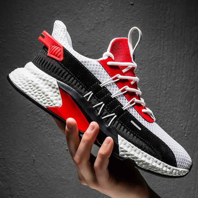 Sporty Casual Running Shoes, Lightweight Soft Sole Trendy