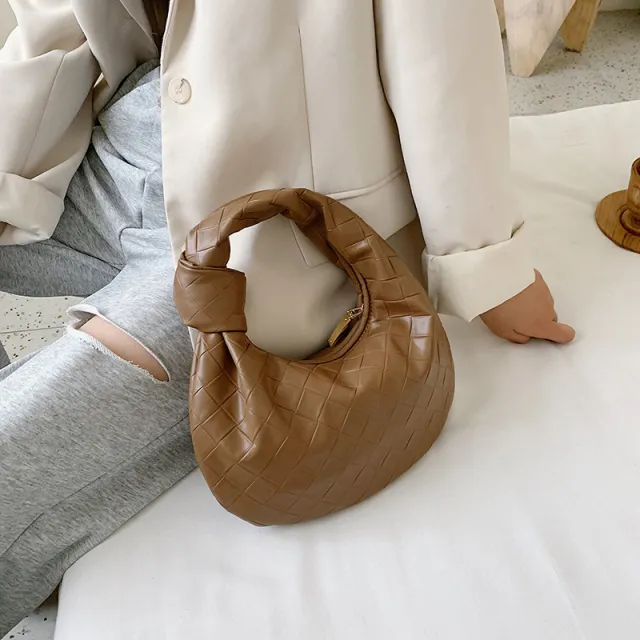 Small handbag luxurious Khaki - Shop at LoveMi