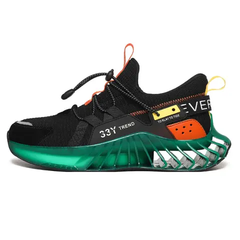 Fall Men'S Low-Top Round Toe Injection Shoes Sports Daily