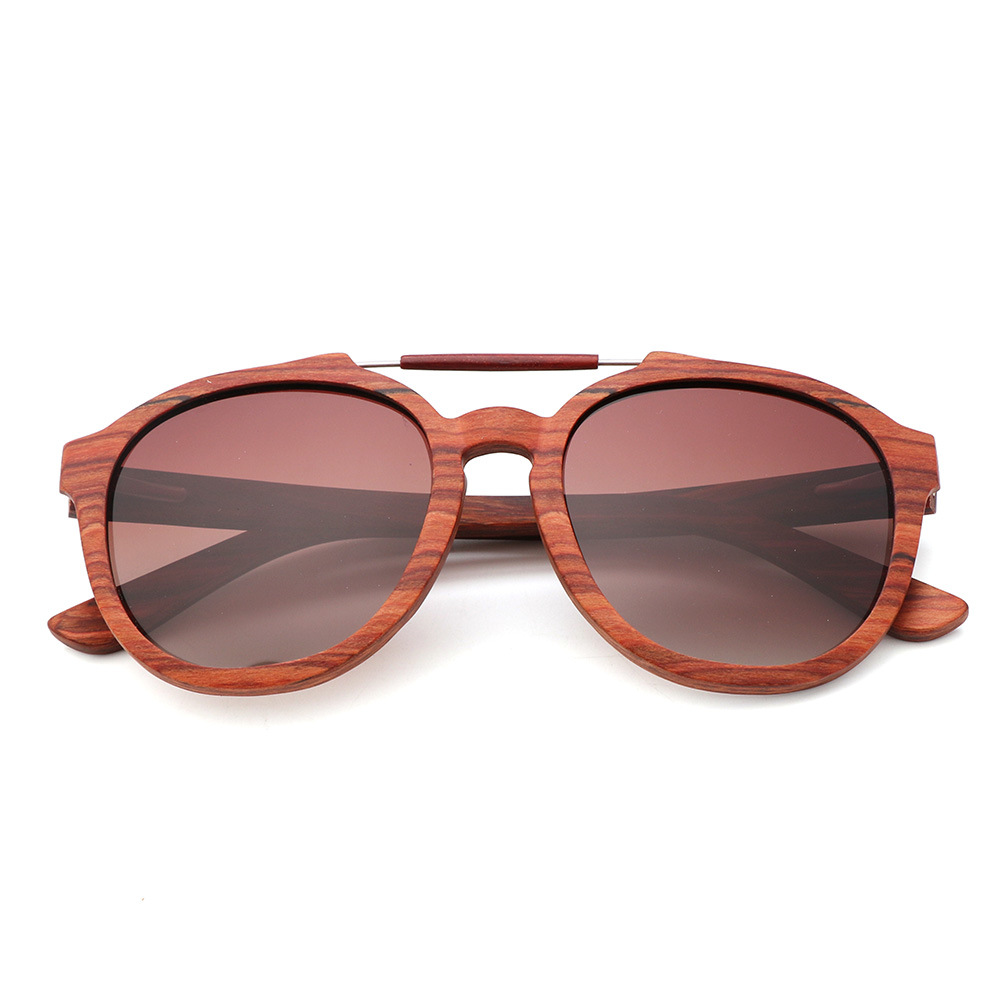 Title 8, Trendy Wood Sunglasses Bamboo Wood