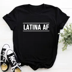 European And American Fashion Letter Tops Street Hippie Punk - Black - View 1