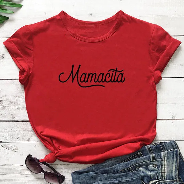 Harajuku Women's T shirt O Neck Funny Letter Shirt Short Sleeve Casual Top Style A - Shop at LoveMi