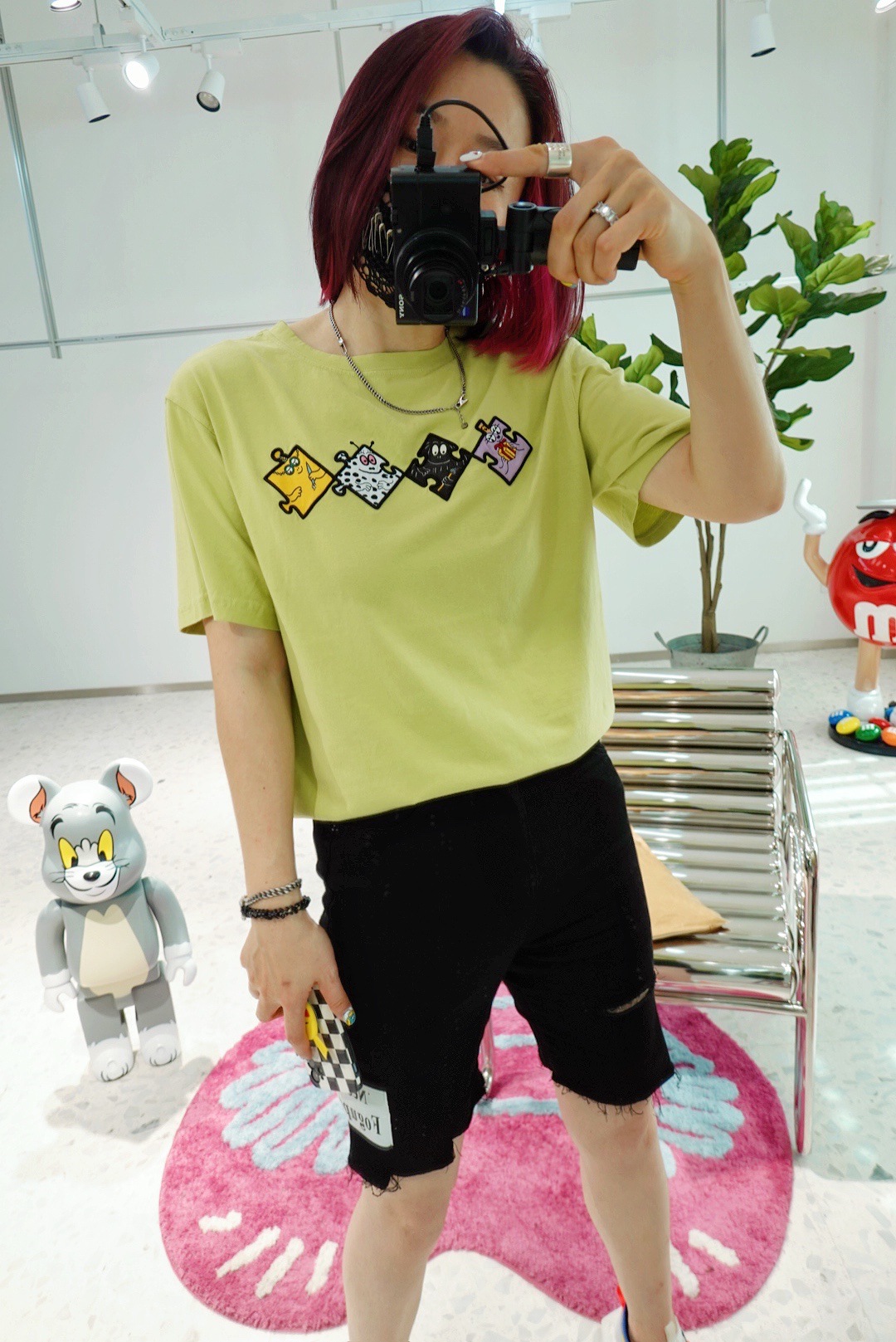 Title 5, Paper Bag Summer Casual Round Neck Fun Cute Sho...