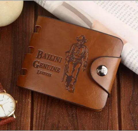 Men's Short Wallet Vintage Hunter