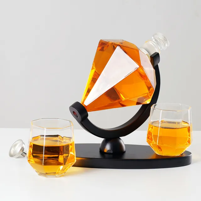 Diamond Wine Container Set Black - Shop at LoveMi