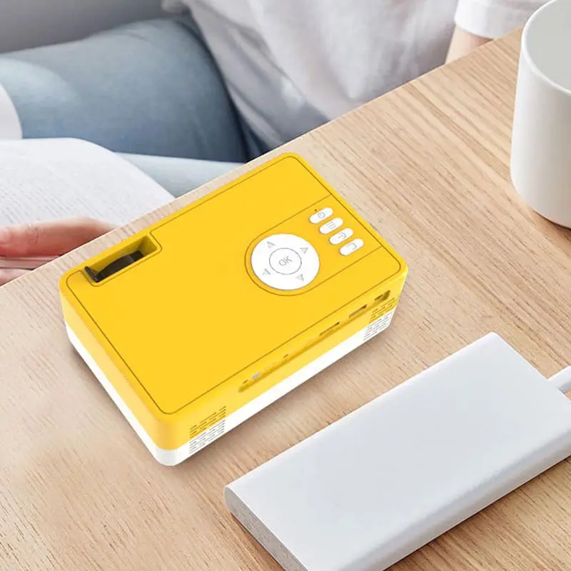 Projection Smart Projector HD Screenless TV Compatible