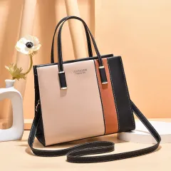 New Ladies Handbag Fashion One-shoulder Messenger Bag - Black - View 1