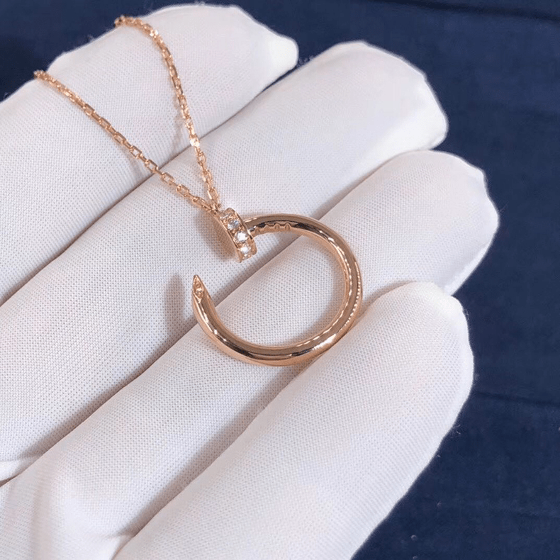 Small Design Diamond Clavicle Chain