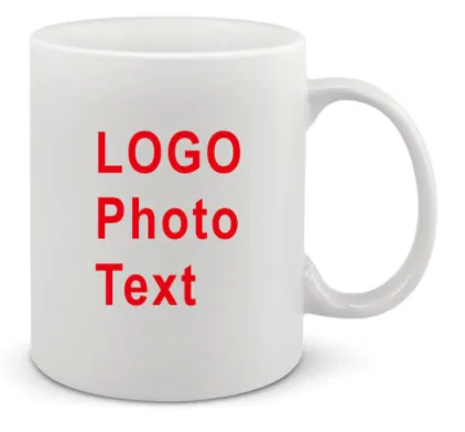 Creative Ceramic Mug Coating Mug Color Changing Mug Pattern White - Shop at LoveMi