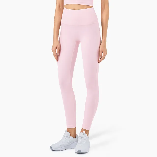 Tight Yoga Pants With High Waists And Peaches Lifting Hips Pink - Shop at LoveMi