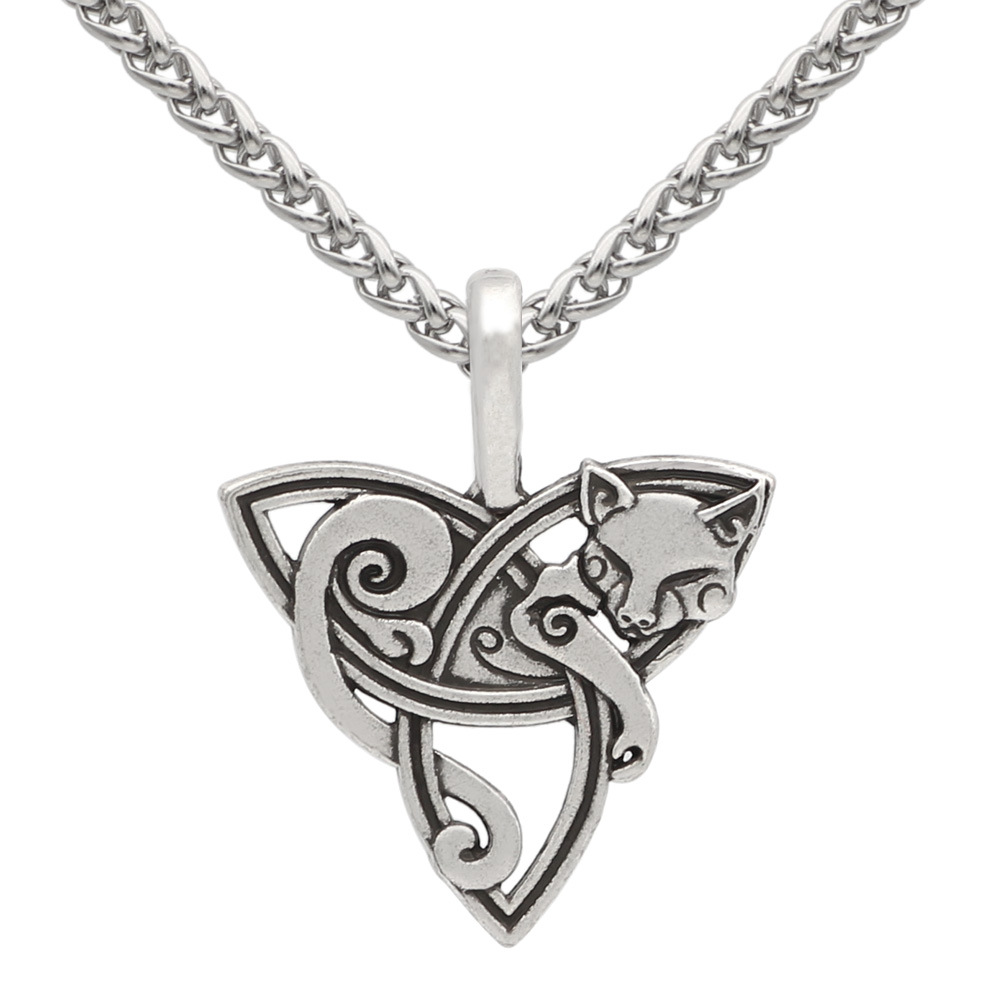 Irish Celtic Pendant Amulet Necklace