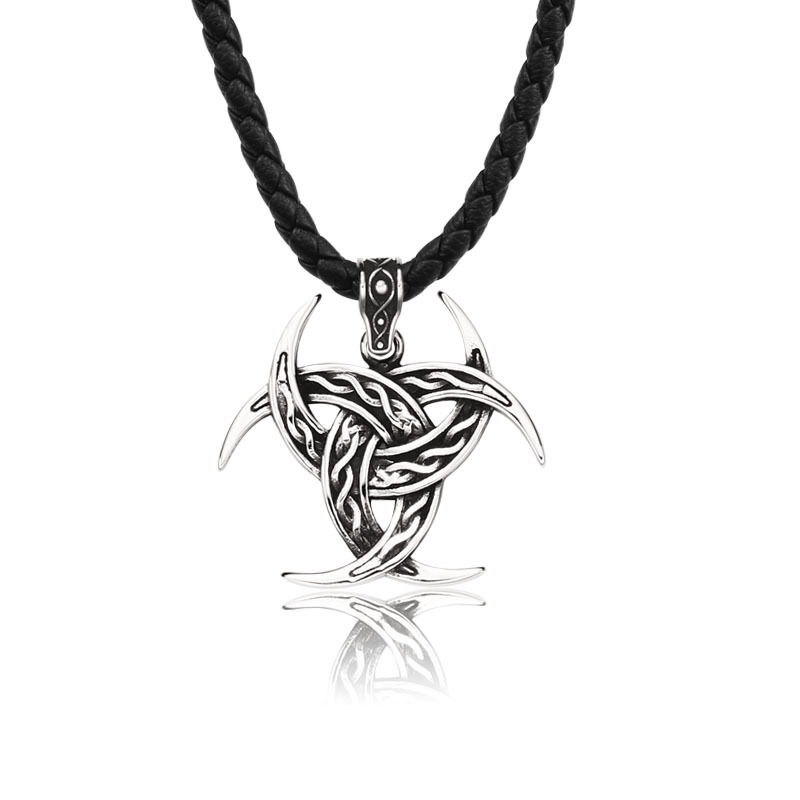 Creative Cape Odin Cup Pendant Retro Men's Titanium Steel Pendant Necklace