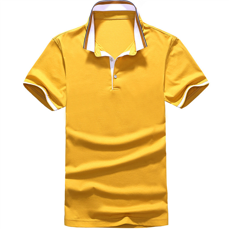 Short-sleeved T-shirt Men's Summer Thin Ice Mercerized Cotton Solid Color Fashion