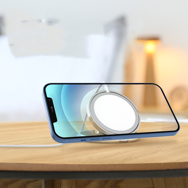 Compatible with Apple, The Stand Is Suitable For Apple IPhone12 Magnetic Wireless Charging Mobile Phone Stand