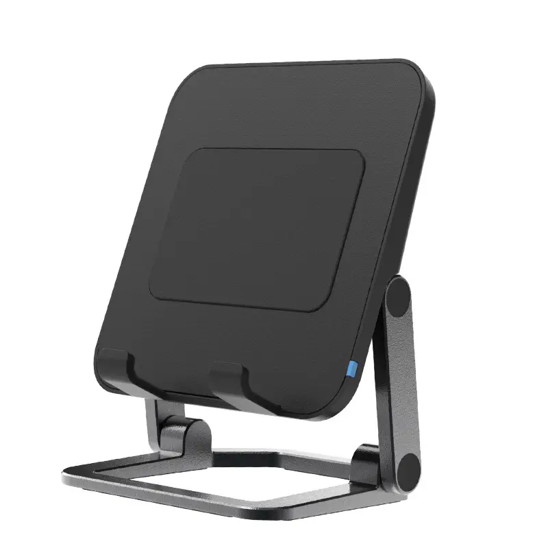 Desktop Wireless Charging Folding Aluminum Alloy Tablet Phone Holder Vertical