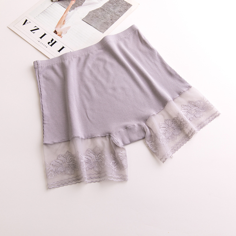 Lace Safety Pants Anti glare XL Non marking Boxer Briefs Light Grey - Shop at LoveMi