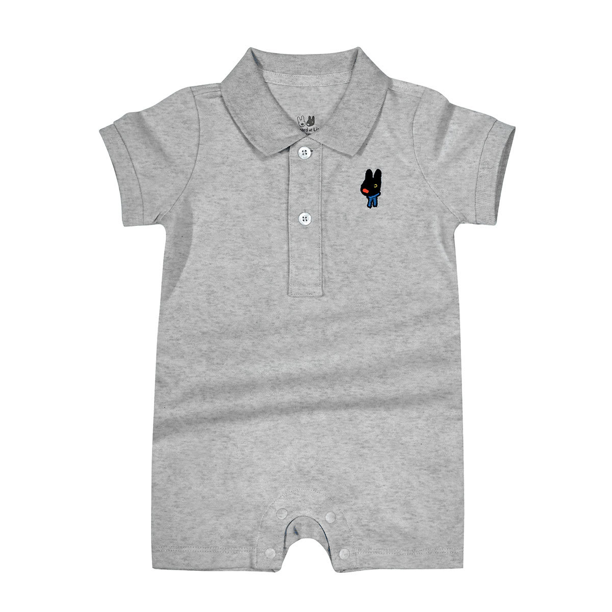 New Baby Solid Color Soft And Comfortable Pullover Short-Sleeved Romper Romper