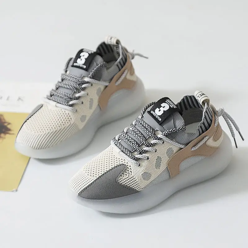 Fraxel Sneakers Women's Breathable Mesh Jelly Sole Casual Running Women's Shoes