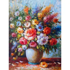Diamond Painting Diy New Painted Vase Full Of Diamonds Living Room Decoration Painting - Colorful - View 1