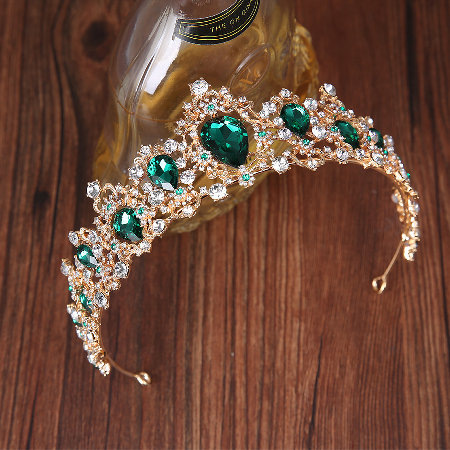 Boutique Headdress Handmade Crystal Wedding Ornaments — foto 3