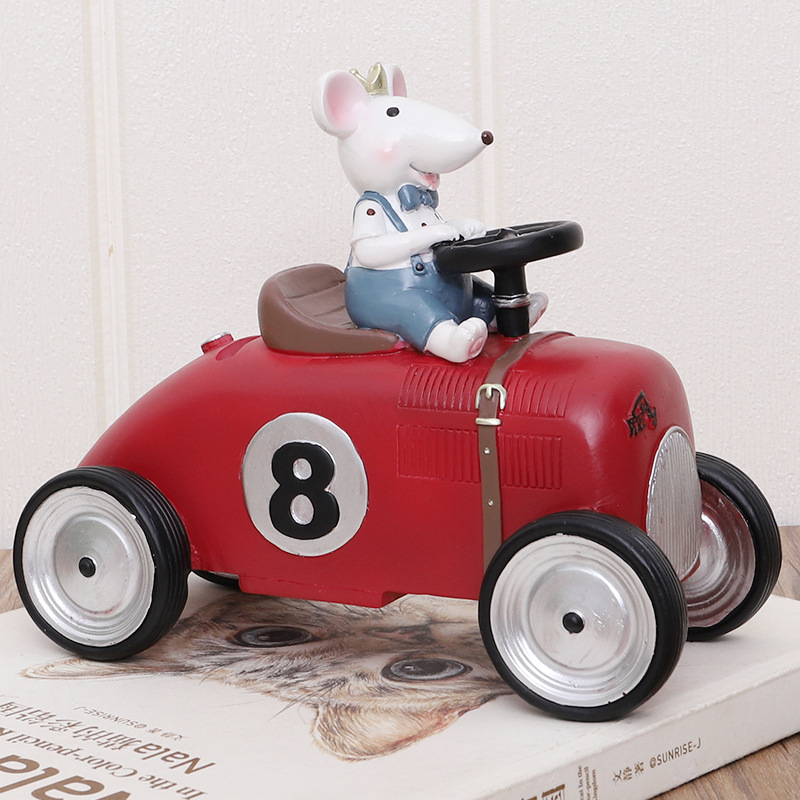 Creative Car Piggy Bank Vintage Car Party Decorations