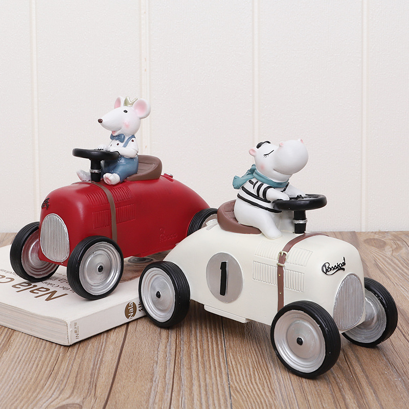 Creative Car Piggy Bank Vintage Car Party Decorations