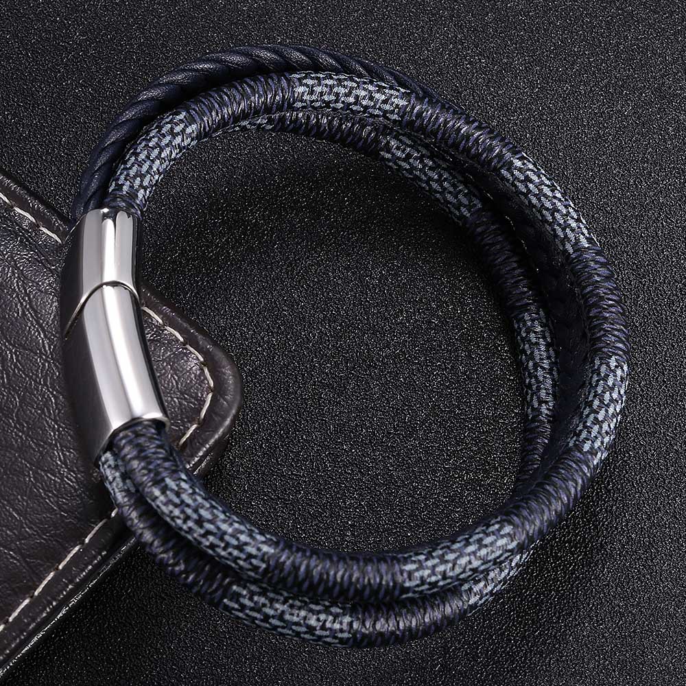 Men's Simple Fashion Style Leather Bracelet