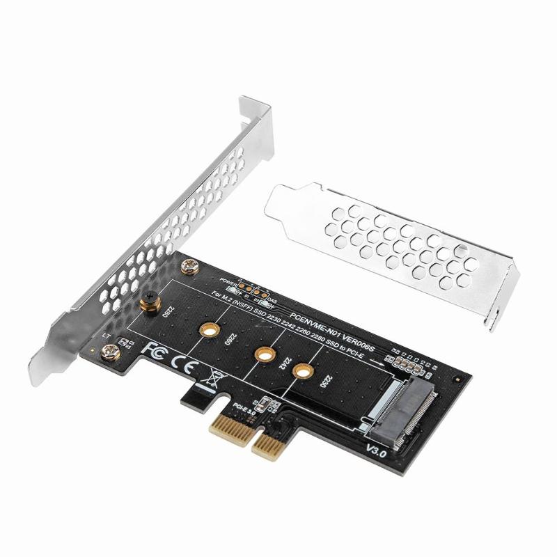M2 To PCI-E 1X PCI-E To M.2 Hard Drive NVME Adapter Card SSD Hard