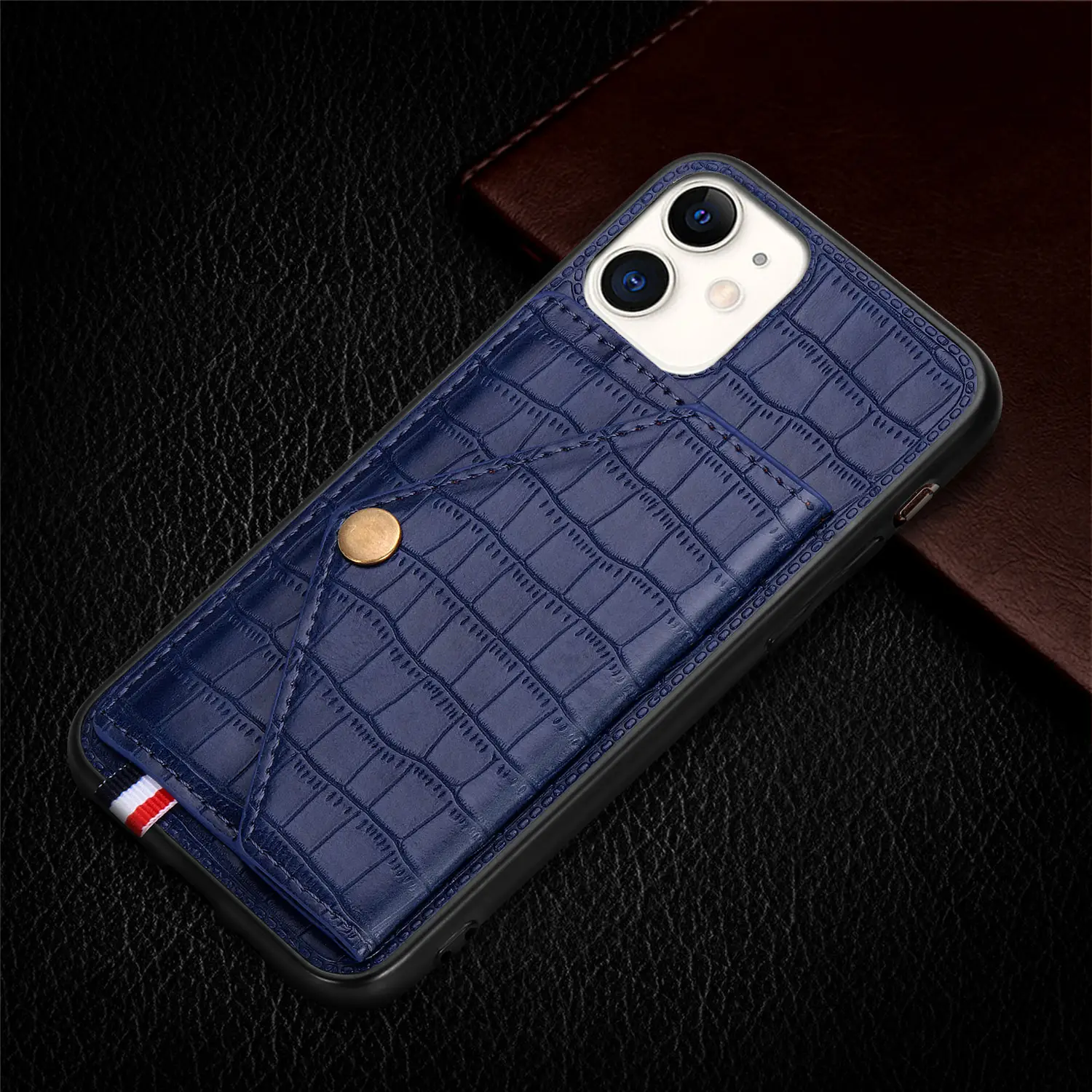 Card Case Fashion Bracket Car Magnetic Mobile Phone Case