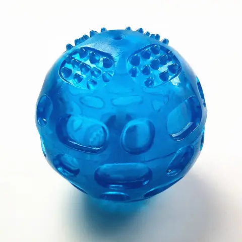 Dog Toy Ball Pet Squeak Waterproof Sound Toys Rubber