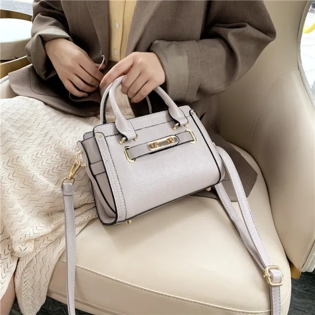 Simple And Versatile New Style Shoulder Bag Grey - Shop at LoveMi