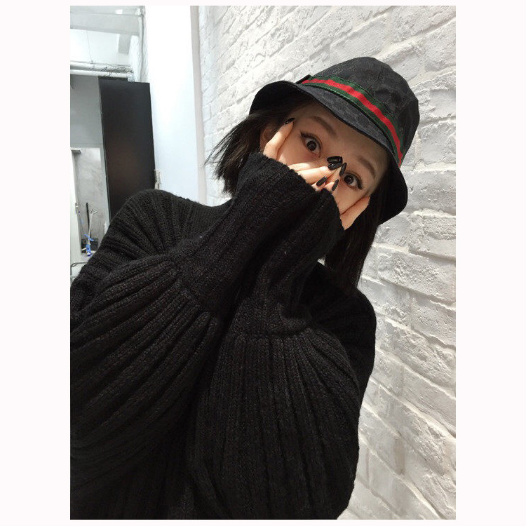 Women'S Cardigan Loose Solid Color Mid-Length All-Match Sweater