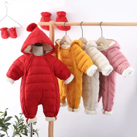 Baby Romper Plus Velvet Padded