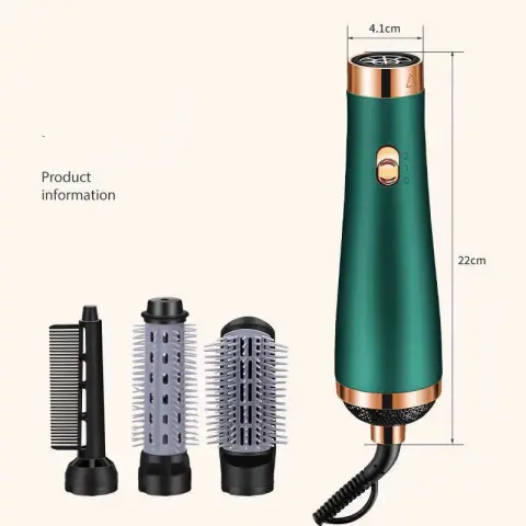Hair Dryer Multifunctional Three-In-One High-Power Curling Iron Straightener Gift