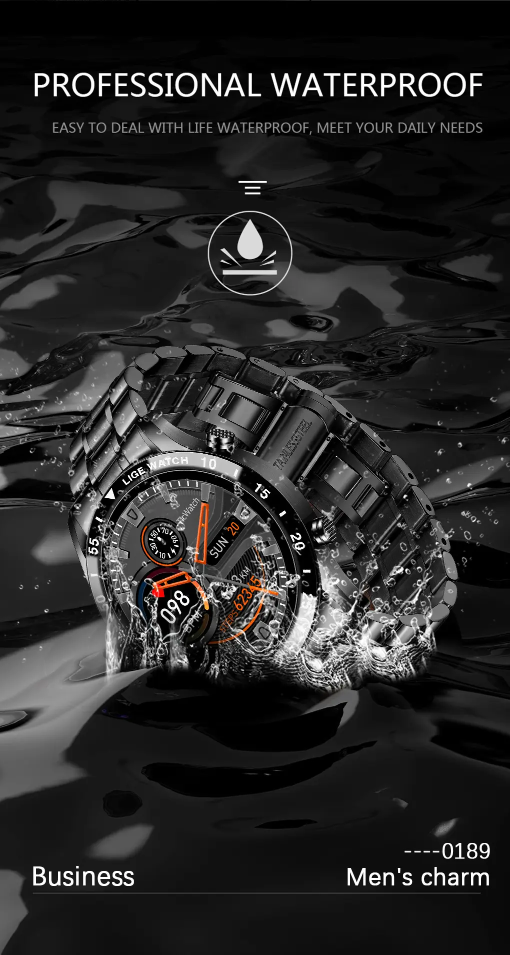 Lige's New Smart Watch Upgrade Wearable