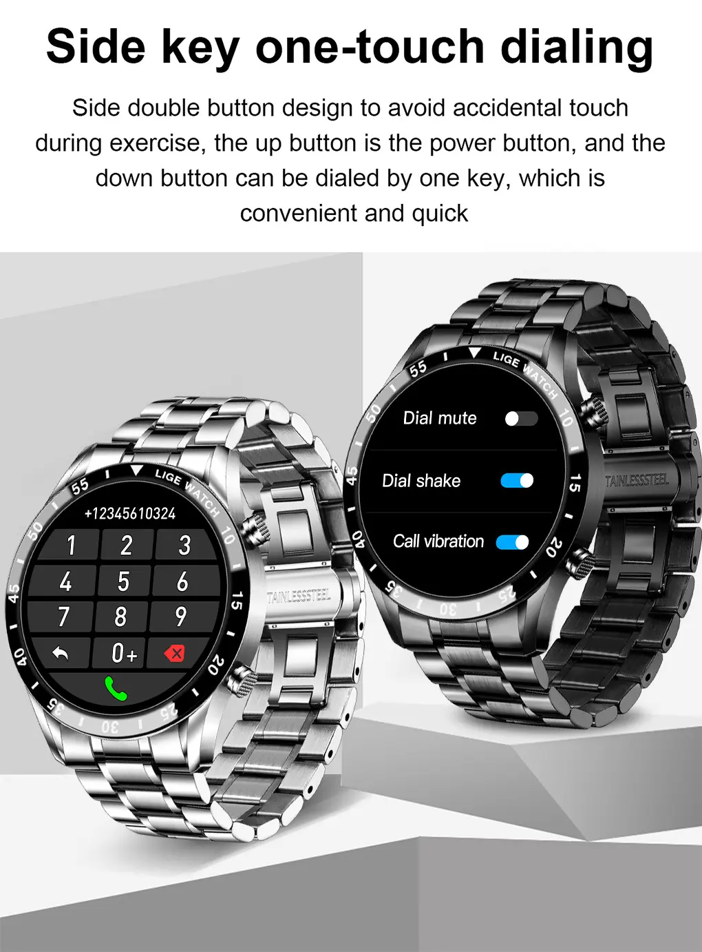 Lige's New Smart Watch Upgrade Wearable