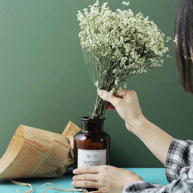 Gypsophila Dried Flower Bouquet Air-dried Real Flower Living Room Decoration — foto 4