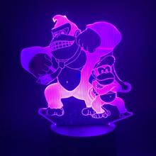 Title 1, Donkey Kong 3D Night Light, Creative Gift Home ...