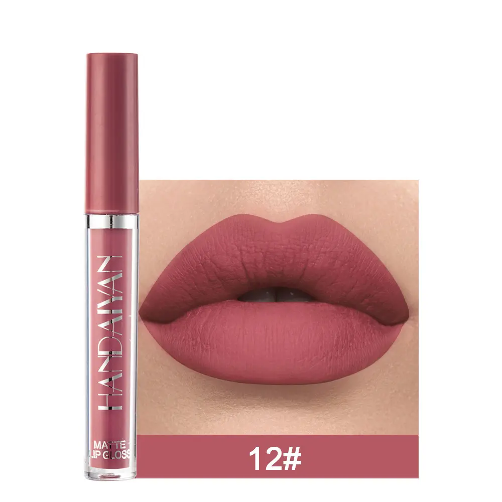 Matte Non-stick Cup Lip Gloss, Non-fading Liquid