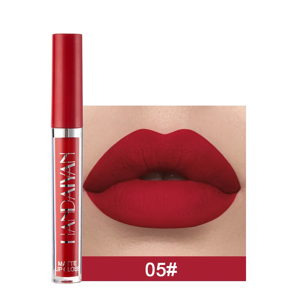 Matte Non-stick Cup Lip Gloss, Non-fading Liquid