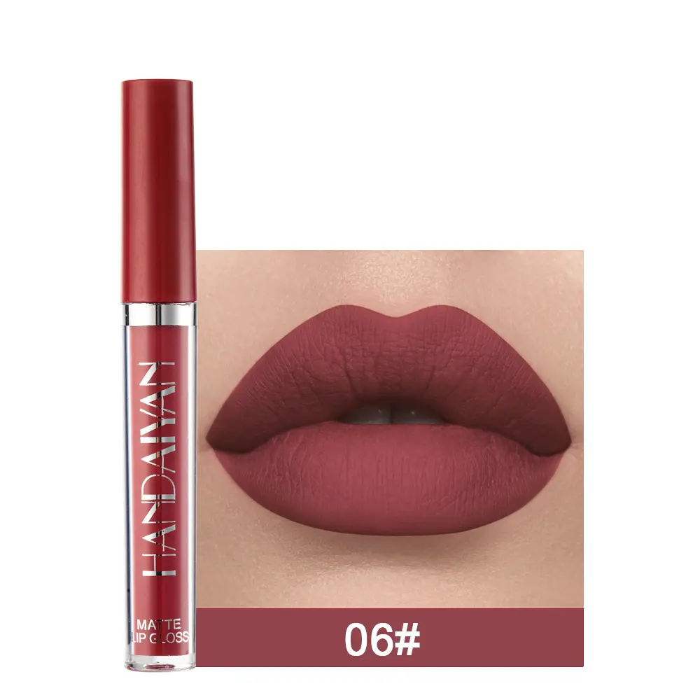 Matte Non-stick Cup Lip Gloss, Non-fading Liquid