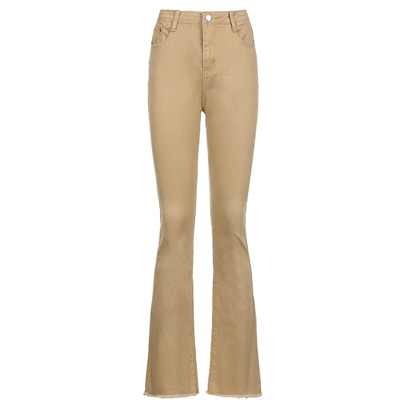 Title 4, Retro Stretch Thin Denim Flared Pants