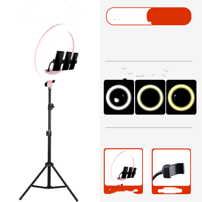 18 Inch 45cm Large Fill Light Touch Type Cold And Warm Light - Image 2